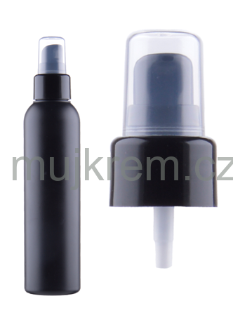Pumpička černá vzhled hladký 24/410