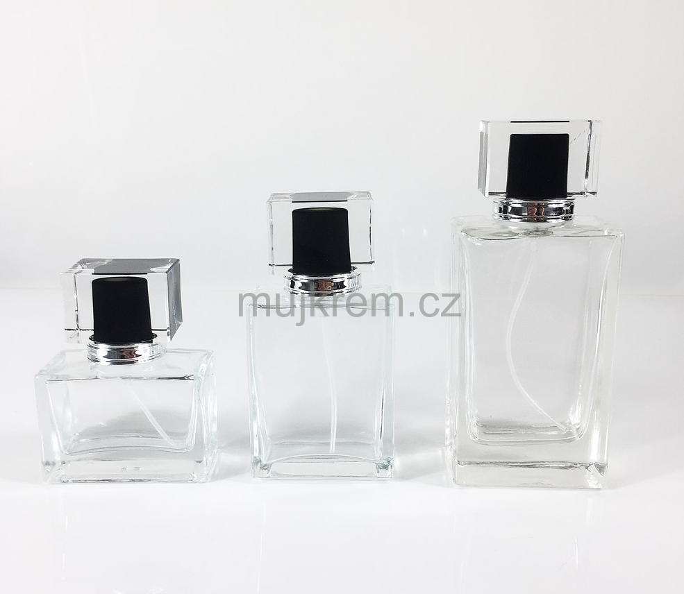 Lahvička na parfém HEXAGON 30ml,  60ml,  100ml