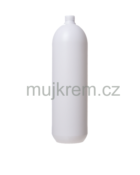 Plastová lahvička COVER HDPE bílá 1000ml 
