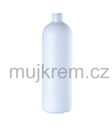 Plastová lahvička COVER HDPE bílá 500ml 