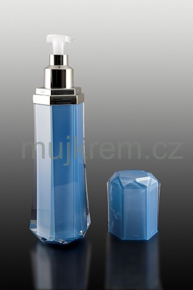 Airless lahvička 30ml, 50ml, modrá