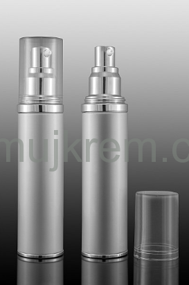 Airless lahvička sprej 15ml, 30ml, 50ml, šedá