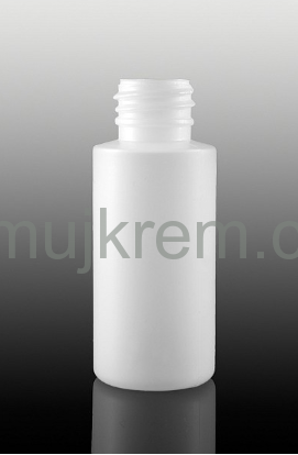 Plastová lahvička 1-stěnná, 30ml, bílá