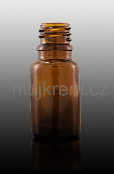 Skleněná lahvička SOFI hnědá  10ml
