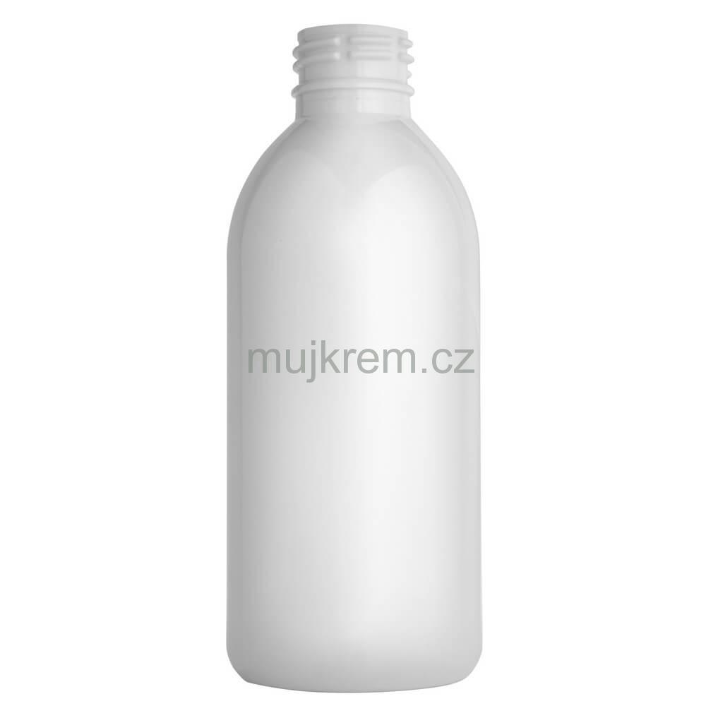 Plastová lahvička PETE bílá 250ml