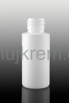 Plastová lahvička HDPE  - LILI 10ml bílá