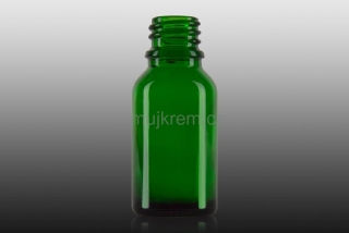 Skleněná lahvička CLARI zelená 100ml