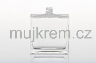 Skleněná lahvička na parfém DAVES 100ml (s víčkem)