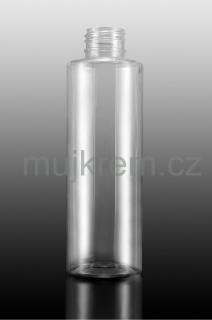 Plastová lahvička od 50ml do 200ml, transparentní