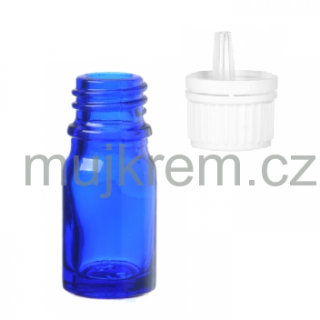 Skleněná lahvička CLARI 5ml hnědá nebo modrá