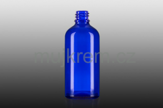 Skleněná lahvička SOFI modrá 100ml