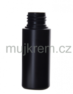 Plastová lahvička HDPE FUN černá 50ml